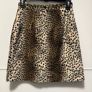 Y2K Vintage Leopard Print Skirt (Beechers Brook)